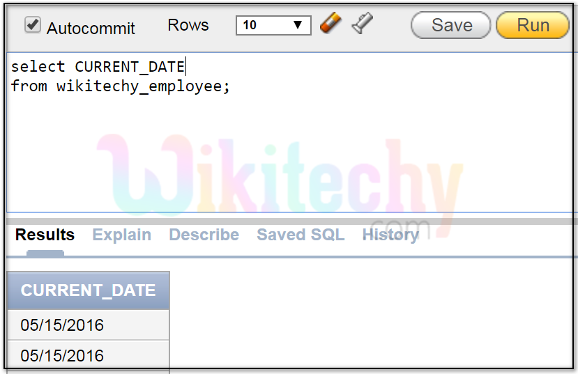  oracle date query functions